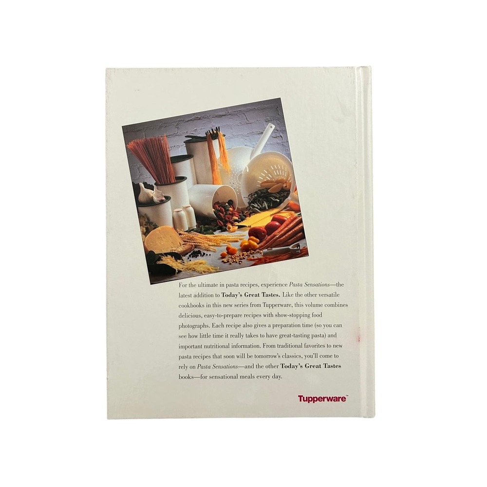 Vintage 1994 Tupperware Pasta Sensations Cookbook - Picture 3 of 3